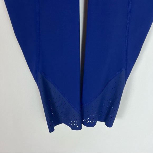 Lululemon Anew Crop (21") Blue Crop Leggings Size 4 - Picture 4 of 6